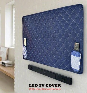 Quilted LED TV Cover – Elegant & Durable