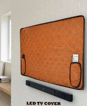 Quilted LED TV Cover – Elegant & Durable