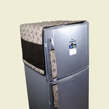 Fridge Top Cover with Side Pockets – Stylish & Functional