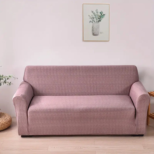 Jersey Fitted Sofa Cover – Stretchable, Soft & Wrinkle-Free Fit