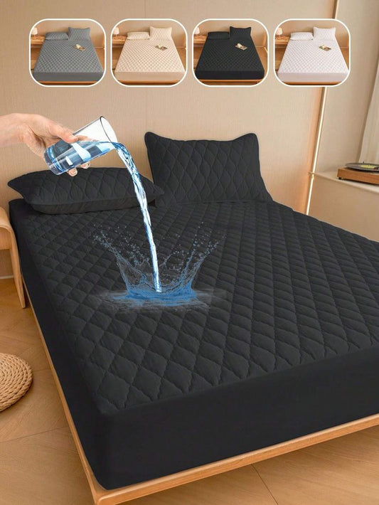 Premium Bubble Quilted Mattress Sheet – Ultra-Soft, Cushioned & Luxurious Comfort