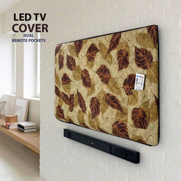 Quilted LED TV Cover – Elegant & Durable