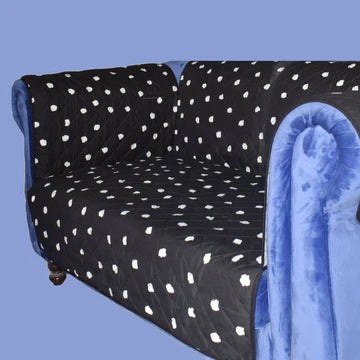 Quilted Printed Sofa Cover – Elegant Design & Full Protection
