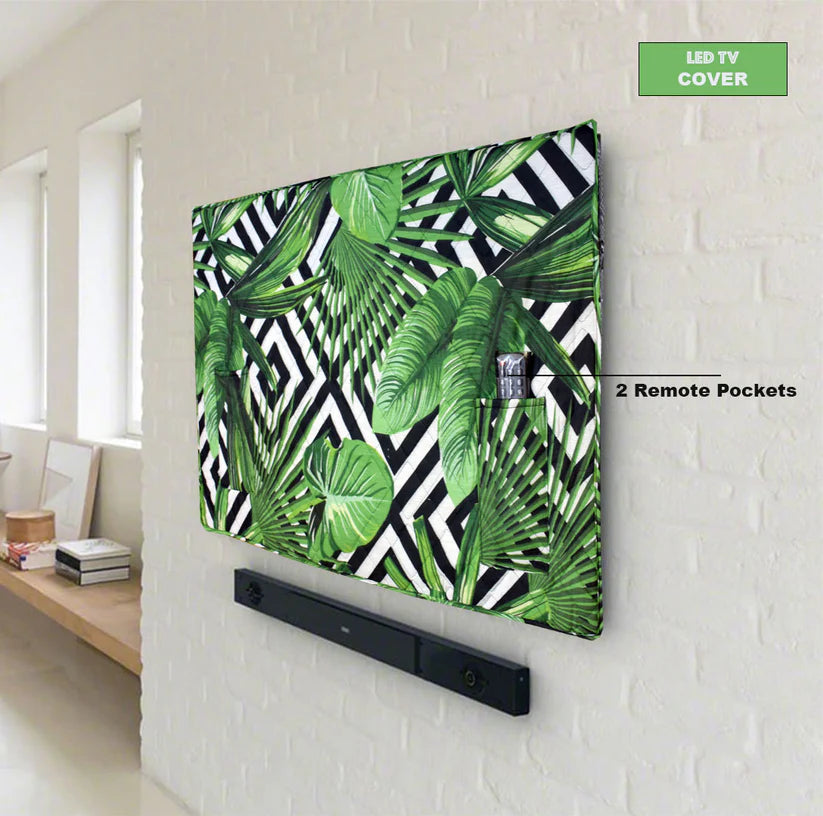 Quilted LED TV Cover – Elegant & Durable