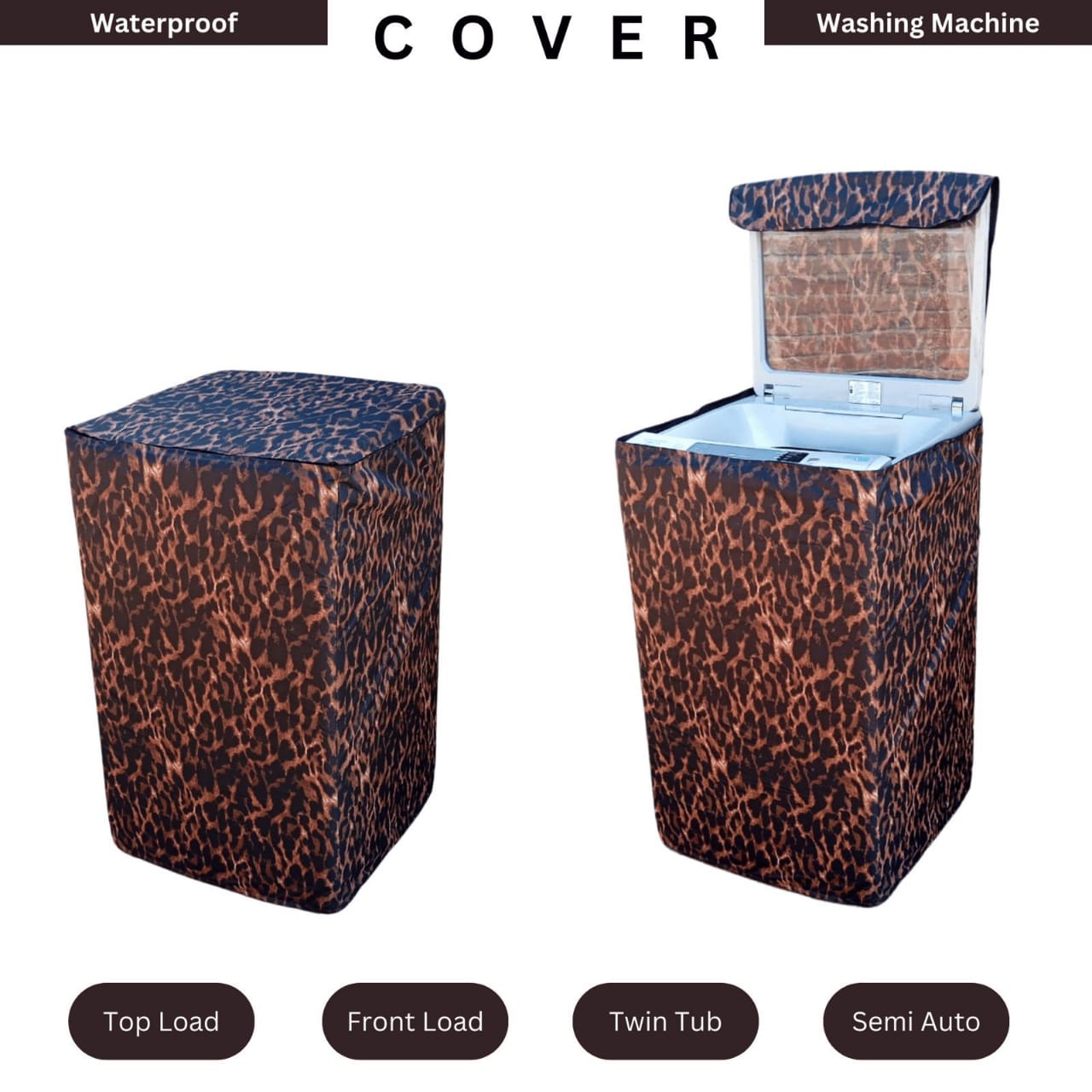 Front & Top Load Washing Machine Covers – Waterproof & Dustproof