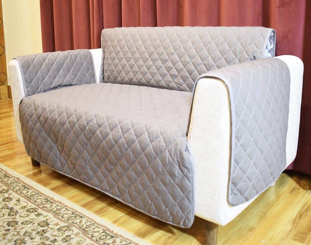 Premium Quilted Sofa Cover – Soft, Durable & Elegant Protection