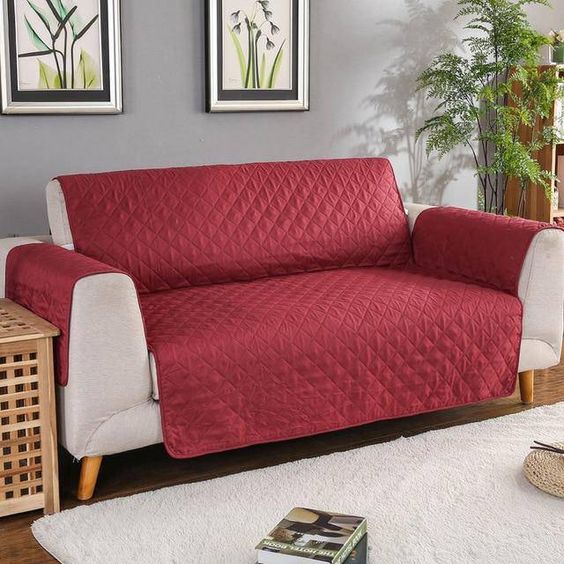 Premium Quilted Sofa Cover – Soft, Durable & Elegant Protection