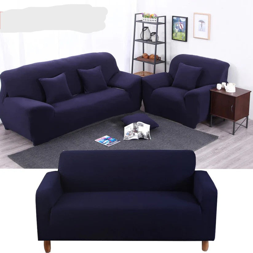 Jersey Fitted Sofa Cover – Stretchable, Soft & Wrinkle-Free Fit