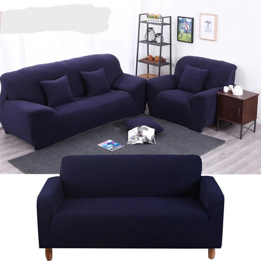 Jersey Fitted Sofa Cover – Stretchable, Soft & Wrinkle-Free Fit