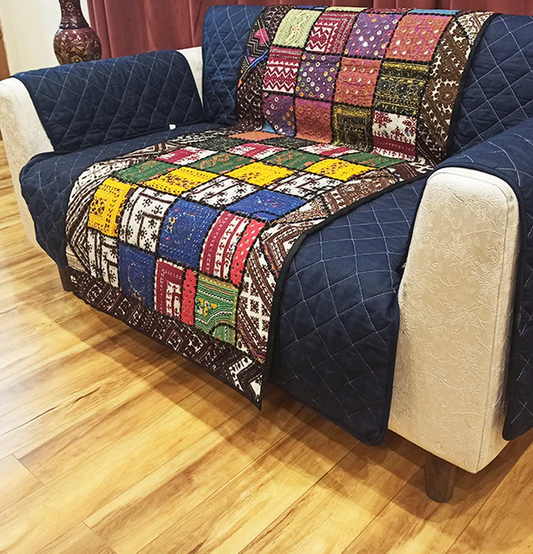 Sindhi Style Sofa Cover – Ethnic & Vibrant Patterns